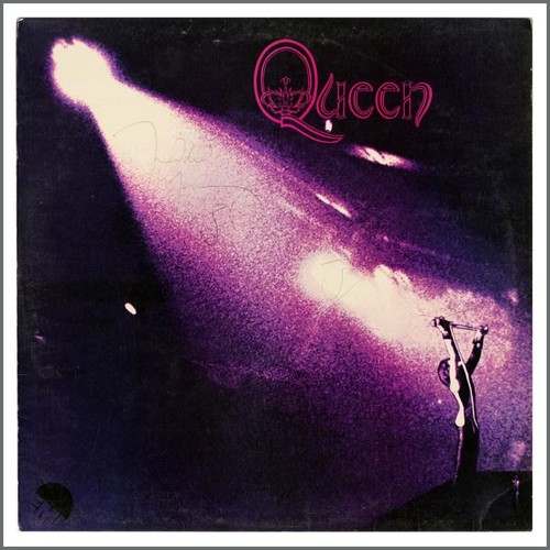 Queen fully autographed - queen,
