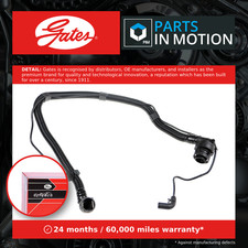 Crank Case Breather Pipe Hose fits VAUXHALL ASTRA J 1.4 09 to 15 Gates 25193343