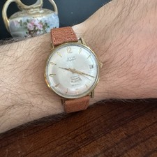 30 JEWELS SWISS MADE AVIA DAY DATE INCABLOC DIVER AUTOMATIC MEN'S WATCH