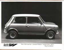 Mini 1100 Special Limited Edition 1979 Original b/w Press Photograph No. 296296