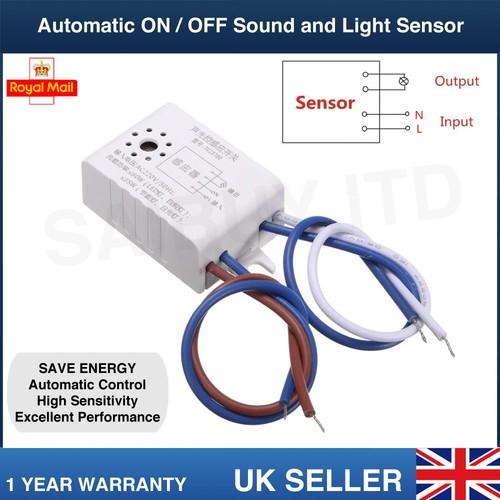 Automatic off sound light - sound,
