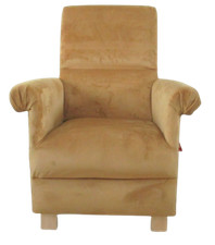 Chair Armchair Plain Mustard
