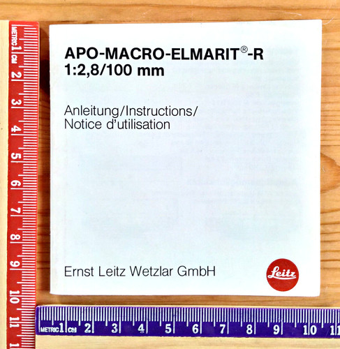 Instruction manual for leica - instruction,