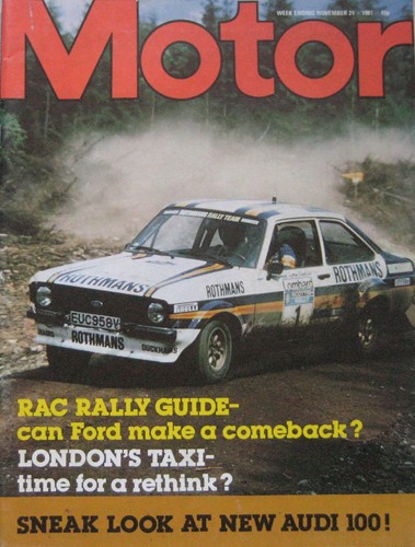 Motor magazine november - motor, 21