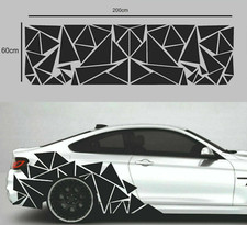 Triangles Sport Racing Car Van Stripes Stickers Decals Vinyl Graphics Adhesive