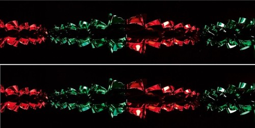 Foil christmas garlands - 2,