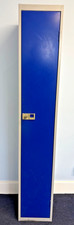 Tall 1 Door Lockable Personal Staff Metal Storage Locker 178cm x 30cm x 30cm