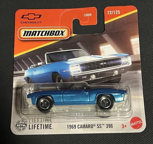 Matchbox 1969 chevrolet camaro - matchbox,