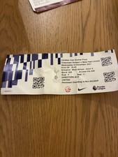 football ticket stubs