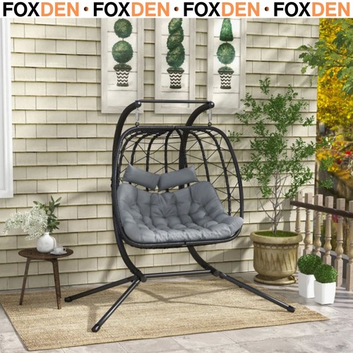 Two seater steel frame hanging - steel,