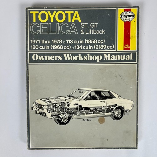 Haynes 1971 1978 toyota - haynes, 1971-1978