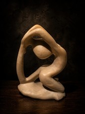 STUNNING ABSTRACT LARGE MARBLE