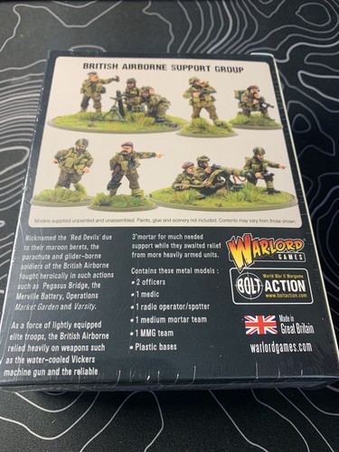 British airborne support group - airborne,