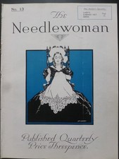 THE NEEDLEWOMAN No. 13 (early 1920's) – Antiquarian Needlework Magazine