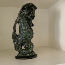 striking vintage ceramic glug