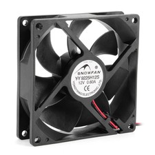 92mm x 92mm x 25mm 12V DC