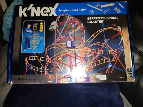 Knex serpents spiral coaster - serpents,
