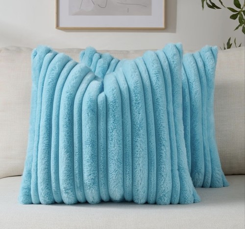 Set fluffy faux rabbit - of,