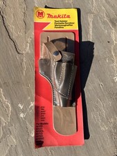 Stunning Vintage Makita Tool Holster For Tool Belt Brand New Old Stock Tan/Dark