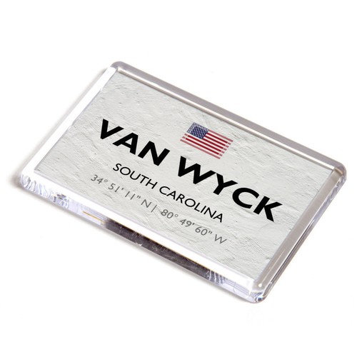 Fridge magnet van wyck - fridge,