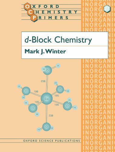 Block chemistry oxford - d-block, (oxford