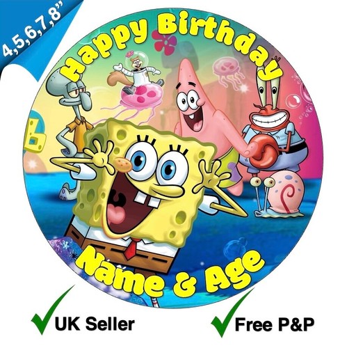 Personalised spongebob - personalised,
