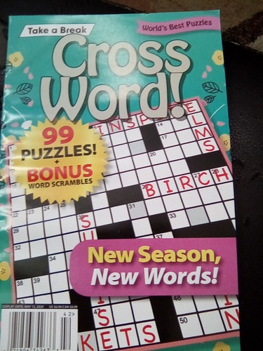 Take break crossword 5 - take,