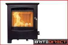 Solway Small Multi Fuel Stove 4 kW Caravan Log Burner Multifuel Cast Iron Wood