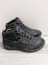 Ecco Ulterra Goretex Black Hiking Walking Boots Size UK 8
