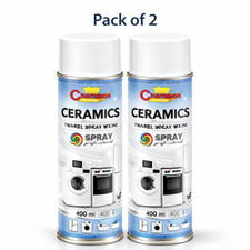 2 x 400ml Ceramics White
