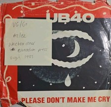 UB40 Please Don't Make Me Cry