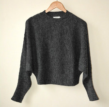 DARK GREY TIGHT KNIT PATTERN