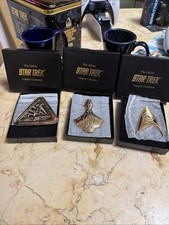 Franklin Mint Star Trek Insignia collection
