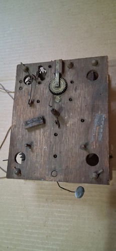 Antique hour wooden works - 30-hour,