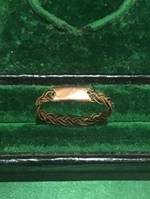 rose gold antique mourning ring