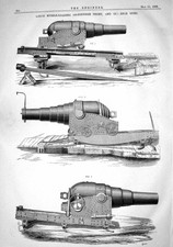 Old 1868Inch Muzzle Loading 600 Pounder Shunt War Weapons Cannon G Victorian