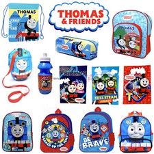 Thomas The Tank Engine Backpack Lunch Set Lunch bag Colouring Books Pencil case