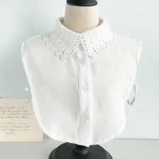 Women's White Lace Detachable