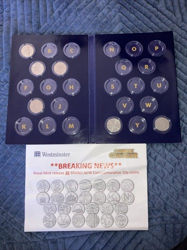 2018 uncirculated alphabet 10p - 2018,