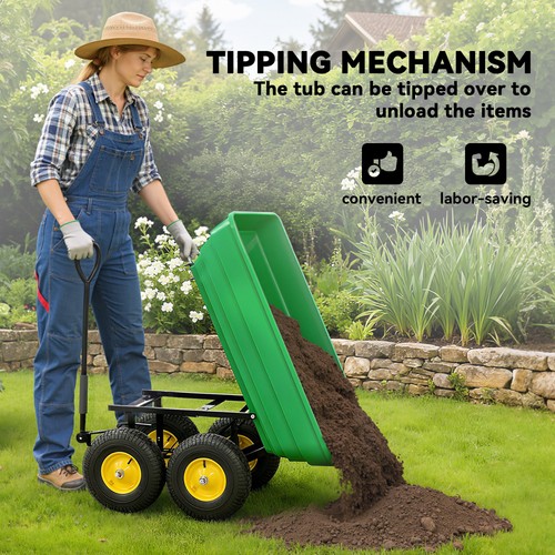 Litre large garden cart - litre,