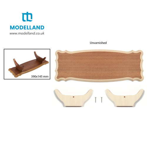 Wooden display stand for model - wooden,