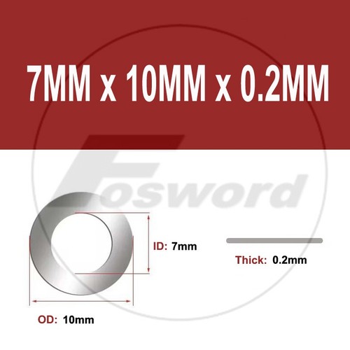 Shim washers stainless - washers, a2