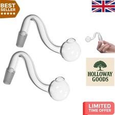 Clear Borosilicate Glass Bowl, 14mm Male - Smooth Smoking Experience