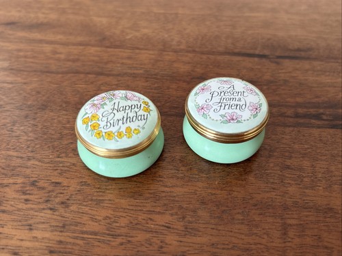 Small crummles enamel - enamel, boxes