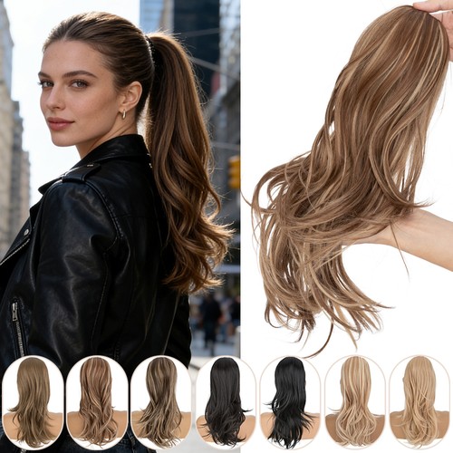 Drawstring ponytail clip - ponytail,
