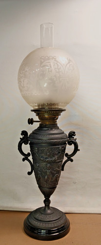 Hinks duplex oil lamp - no.,
