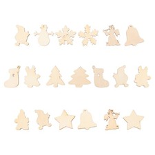 50 Pcs Decorative Wood Chips