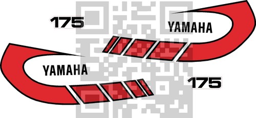Yamaha 175 graphics - ty,