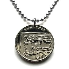 2008 UK England 10 coin