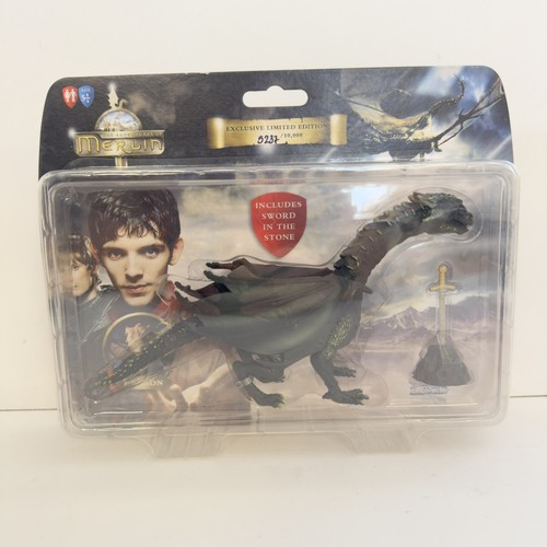 Merlin dragon figure with - dragon,